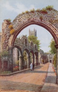 Ruïnes van de Priorij, Kathedraal van Canterbury
