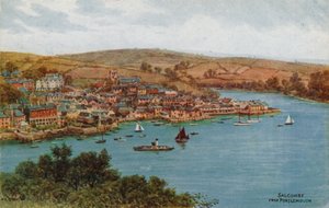 Salcombe, vanuit Portlemouth door Alfred Robert Quinton
