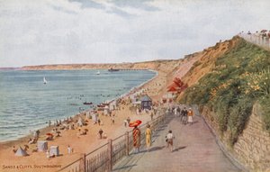 Zand en kliffen, Southbourne door Alfred Robert Quinton