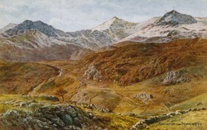 Snowdon, vanaf Penygwryd door Alfred Robert Quinton