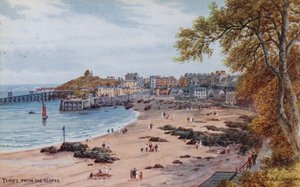 Tenby, vanaf de hellingen