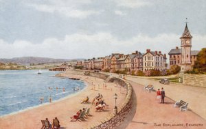 De Esplanade, Exmouth door Alfred Robert Quinton