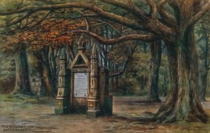 De Normandische steen, Battle Abbey door Alfred Robert Quinton