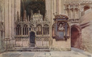 Transept van het martelaarschap, Canterbury Cathedral door Alfred Robert Quinton