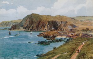 Uitzicht vanaf de Capstone, Ilfracombe