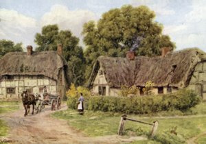 West Hagbourne, Berks door Alfred Robert Quinton