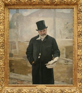 Portret van Adolphe Alphand (1817-1891) door Alfred Roll