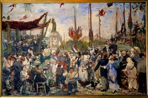 Derde Republiek: 14 juli door Alfred Roll