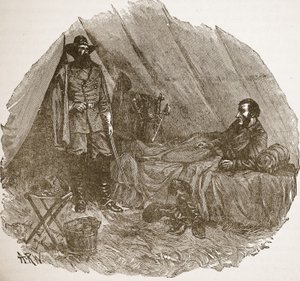 uit een boek uitgegeven 1896 (gravure) door Alfred Rudolph (after) Waud
