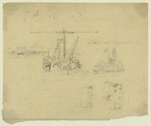 Vijf uitzichten op de Susquehannah en de Ceres