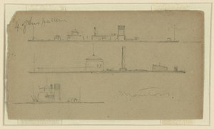Monitoren door Alfred Rudolph Waud