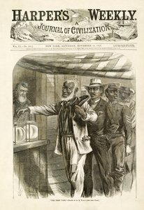 De eerste stem, gepubliceerd in Harpers Weekly, 1867