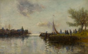 Dordrecht door Alfred Sanderson Edward