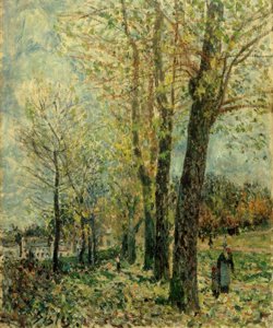 A. Sisley, Landschap in de omgeving van Moret