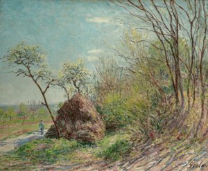 Aan de rand van het bos-Les Sablons