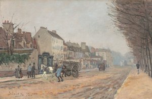 Boulevard Héloïse, Argenteuil, 1872 door Alfred Sisley