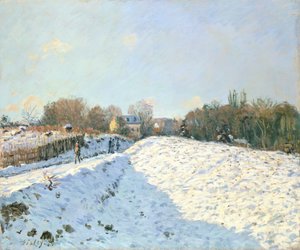 Sneeuweffect in Argenteuil