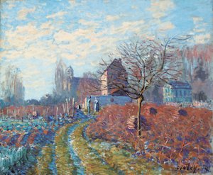 Gelee Blanche - Ete de la Saint-Martin, 1874 door Alfred Sisley