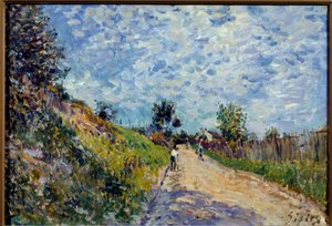 Landschap door Alfred Sisley