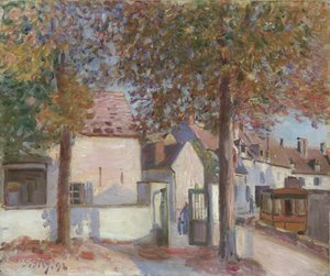 Moret-sur-Loing Rue de Fosses, 1892