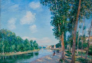 Saint Mammes, juni zon