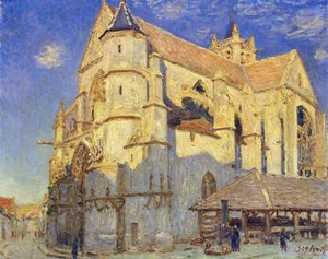 De Kerk van Moret, Vriesweer, 1893