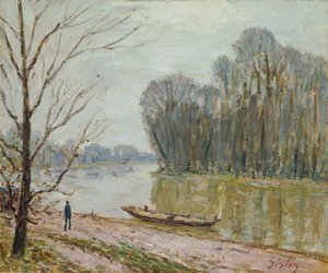 De Loire, 1896 door Alfred Sisley