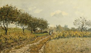 Het pad op het platteland, 1876