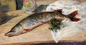 De Snoek, 1888 door Alfred Sisley