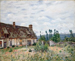 Het verlaten rieten huisje, 1894