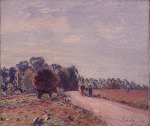 Onbekend schilderij door Alfred Sisley