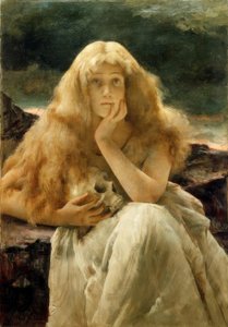A. Stevens, Maria Magdalena door Alfred Emile Stevens