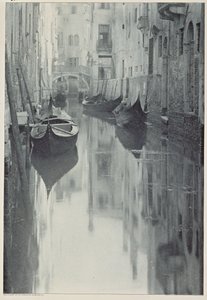 Een stukje Venetië, negatief 1894, gepubliceerd 1898 door Alfred Stieglitz