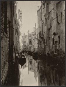 Een Venetiaans kanaal door Alfred Stieglitz