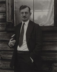 Alfred Kreymborg door Alfred Stieglitz