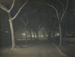 Een ijzige nacht, New York