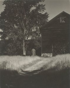 Schuur, Lake George door Alfred Stieglitz