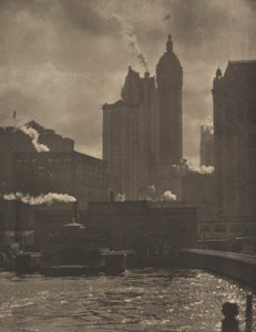 Stad van Ambitie door Alfred Stieglitz