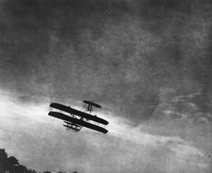 Vliegtuig / dubbeldekker / foto 1910 door Alfred Stieglitz