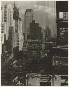 Vanuit mijn raam bij An American Place, Noord