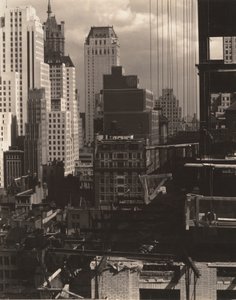 Vanuit mijn raam bij An American Place, Noord