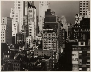 Vanuit mijn raam bij An American Place, Noord, 1930-31