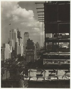 Vanuit mijn raam bij An American Place, noord, 1931