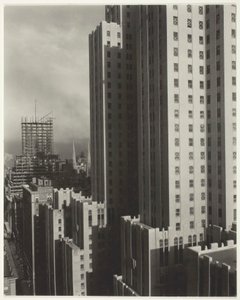 Vanuit mijn raam in het Shelton, West, 1931