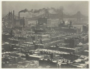 Vanuit kamer 3003 - The Shelton, New York, kijkend naar het noordoosten, 1927 door Alfred Stieglitz