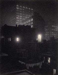 Vanuit het Achterraam, 291 - N.Y. door Alfred Stieglitz