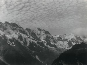 Midden in sneeuw en ijs door Alfred Stieglitz
