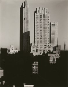 New York vanaf de Shelton door Alfred Stieglitz