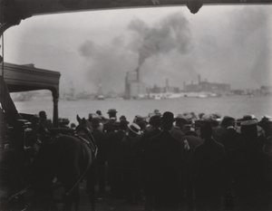 Op de veerboot door Alfred Stieglitz