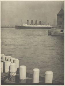 Uitgaande, De Mauretania door Alfred Stieglitz